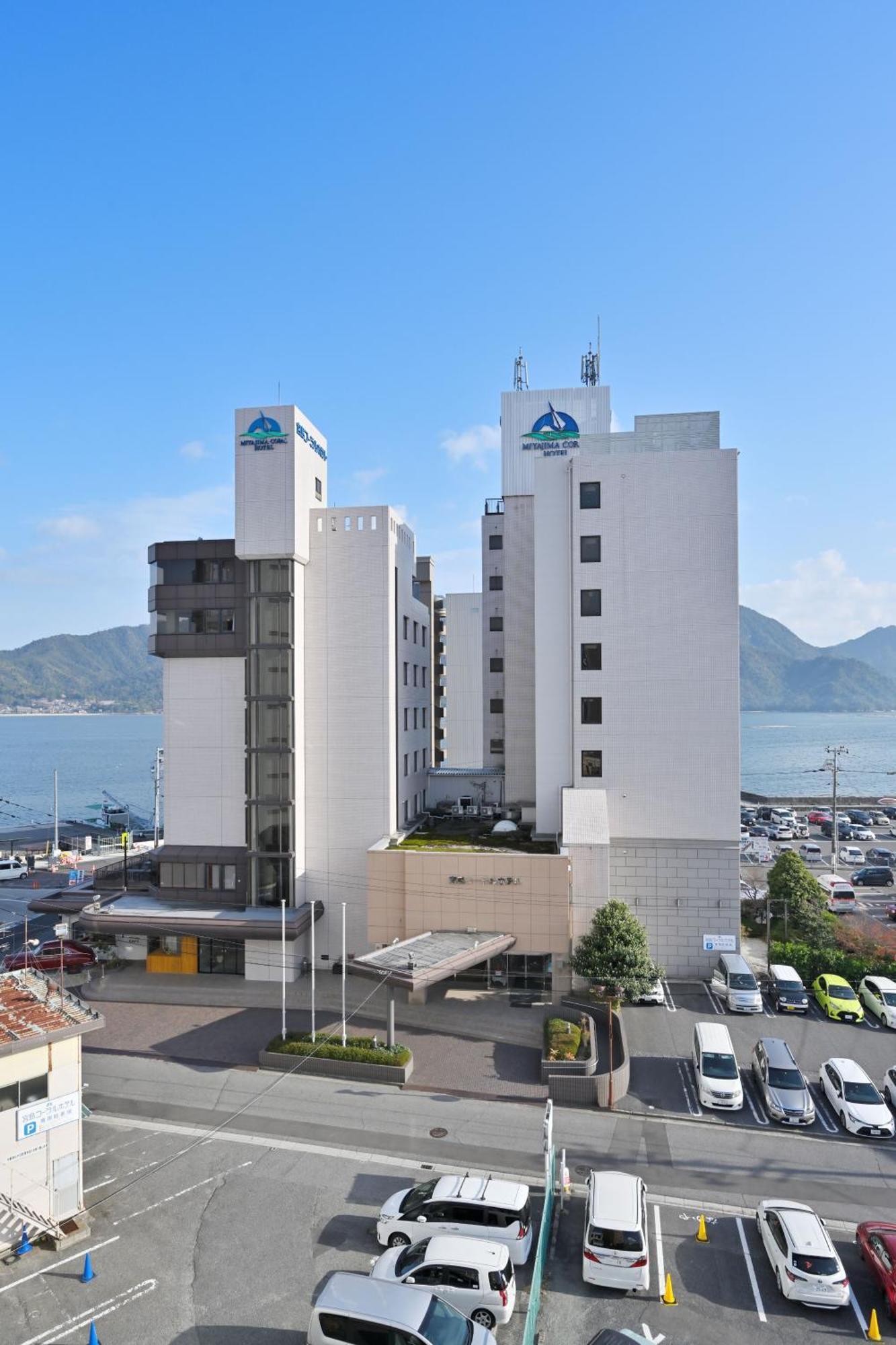 Miyajima Coral Hotel Hatsukaichi Exteriör bild